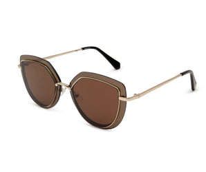 Enni Marco 🇮🇹 ( Made in Italy ) Cat Eye Women's Sunglasses(UV)