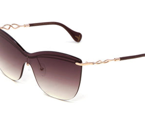 Enni Marco 🇮🇹 ( Made in Italy ) Cat Eye  Women's Sunglasses(UV)