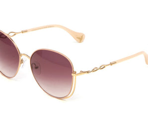 Enni Marco 🇮🇹( Made in Italy ) Round Women's Sunglasses(UV)