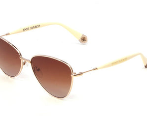 Enni Marco  🇮🇹 ( Made in Italy ) Cat Eye  Women's Sunglasses(UV)