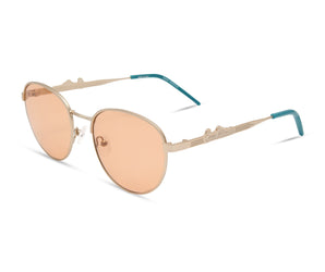 Enni Marco 🇮🇹 ( Made in Italy ) Round Women's Sunglasses(UV)