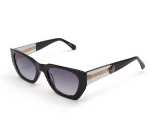 Enni Marco 🇮🇹 ( Made in Italy ) Square Women's Sunglasses(UV)