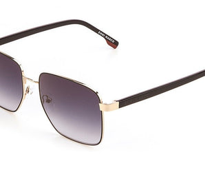 Enni Marco 🇮🇹 ( Made in Italy ) Square Men's Sunglasses(UV) - نضاره دوت كوم | رقم 1 للنظارات الأصليه في مصر