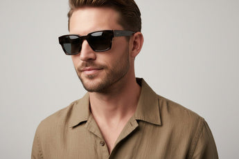 Enni Marco 🇮🇹 ( Made in Italy ) Square Unisex Sunglasses(UV) - نضاره دوت كوم | رقم 1 للنظارات الأصليه في مصر