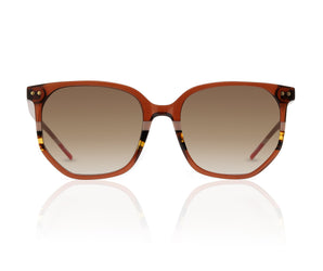 Enni Marco 🇮🇹  ( Made in Italy ) Square Women's Sunglasses(UV)