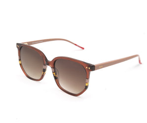 Enni Marco 🇮🇹  ( Made in Italy ) Square Women's Sunglasses(UV)
