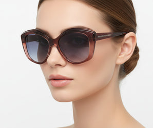 Enni Marco 🇮🇹 ( Made in Italy ) Cat Eye Women's Sunglasses(UV) - نضاره دوت كوم | رقم 1 للنظارات الأصليه في مصر