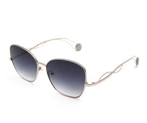 Enni Marco 🇮🇹 ( Made in Italy ) Square Women's Sunglasses(UV) - نضاره دوت كوم | رقم 1 للنظارات الأصليه في مصر