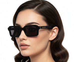 Enni Marco 🇮🇹 ( Made in Italy ) Square Women Sunglasses Polarized(UV400) - نضاره دوت كوم | رقم 1 للنظارات الأصليه في مصر