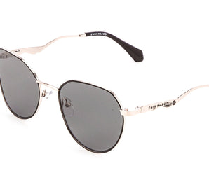 Enni Marco 🇮🇹 ( Made in Italy ) Round Women's Sunglasses(UV) - نضاره دوت كوم | رقم 1 للنظارات الأصليه في مصر