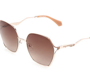 Enni Marco 🇮🇹 ( Made in Italy ) Round Women's Sunglasses(UV)