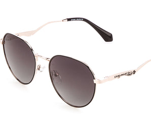 Enni Marco 🇮🇹 ( Made in Italy ) Round Women's Sunglasses(UV)