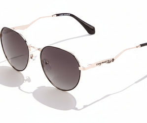 Enni Marco 🇮🇹 ( Made in Italy ) Round Women's Sunglasses(UV) - نضاره دوت كوم | رقم 1 للنظارات الأصليه في مصر