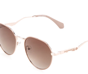 Enni Marco 🇮🇹 Round ( Made in Italy ) Women Sunglasses (UV)
