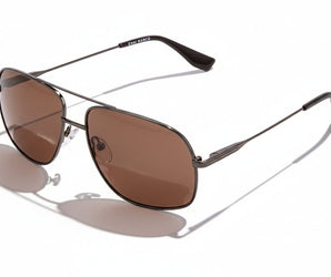 Enni Marco 🇮🇹 Square ( Made in Italy ) Men Sunglasses (UV) - نضاره دوت كوم | رقم 1 للنظارات الأصليه في مصر