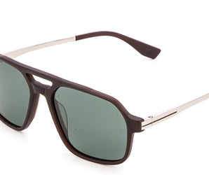 Enni Marco 🇮🇹 Square ( Made in Italy ) Men Sunglasses (UV) - نضاره دوت كوم | رقم 1 للنظارات الأصليه في مصر