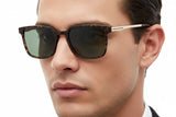 Enni Marco 🇮🇹 ( Made in Italy ) Square Men Sunglasses(UV) - نضاره دوت كوم | رقم 1 للنظارات الأصليه في مصر