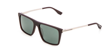 Enni Marco 🇮🇹 ( Made in Italy ) Square Men Sunglasses(UV) - نضاره دوت كوم | رقم 1 للنظارات الأصليه في مصر