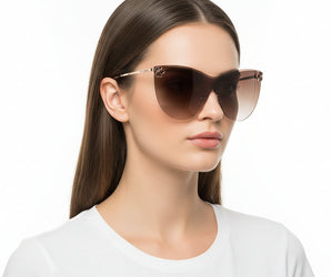 Enni Marco 🇮🇹 ( Made in Italy ) CatEye Women's Sunglasses(UV) - نضاره دوت كوم | رقم 1 للنظارات الأصليه في مصر