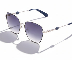 Enni Marco 🇮🇹 ( Made in Italy ) Square Women's Sunglasses(UV) - نضاره دوت كوم | رقم 1 للنظارات الأصليه في مصر