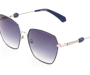 Enni Marco 🇮🇹 ( Made in Italy ) Square Women's Sunglasses(UV)