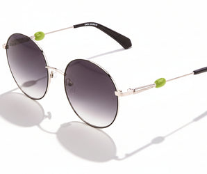 Enni Marco 🇮🇹 Round ( Made in Italy ) Women Sunglasses (UV) - نضاره دوت كوم | رقم 1 للنظارات الأصليه في مصر