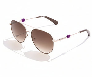 Enni Marco 🇮🇹 ( Made in Italy ) Square Women's Sunglasses(UV) - نضاره دوت كوم | رقم 1 للنظارات الأصليه في مصر