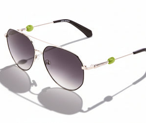 Enni Marco 🇮🇹 ( Made in Italy ) Round Women's Sunglasses(UV) - نضاره دوت كوم | رقم 1 للنظارات الأصليه في مصر