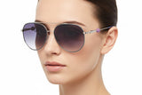 Enni Marco 🇮🇹 ( Made in Italy ) Round Women's Sunglasses(UV) - نضاره دوت كوم | رقم 1 للنظارات الأصليه في مصر