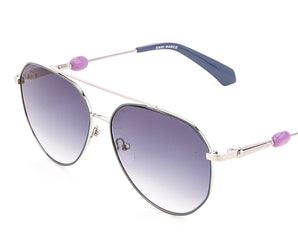 Enni Marco 🇮🇹 ( Made in Italy ) Round Women's Sunglasses(UV)