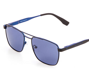 Enni Marco 🇮🇹 ( Made in Italy ) Square Men Sunglasses(UV)