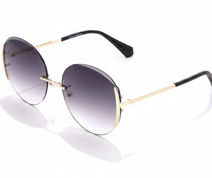 Enni Marco 🇮🇹 ( Made in Italy ) Round Women's Sunglasses (UV400) - نضاره دوت كوم | رقم 1 للنظارات الأصليه في مصر