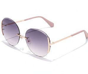 Enni Marco 🇮🇹 ( Made in Italy ) Round Women's Sunglasses (UV400) - نضاره دوت كوم | رقم 1 للنظارات الأصليه في مصر