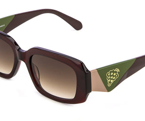 Enni Marco 🇮🇹 ( Made in Italy ) Rectangle Women's Sunglasses (UV400) - نضاره دوت كوم | رقم 1 للنظارات الأصليه في مصر