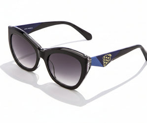 Enni Marco 🇮🇹 ( Made in Italy ) Cat Eye Women's Sunglasses (UV400) - نضاره دوت كوم | رقم 1 للنظارات الأصليه في مصر