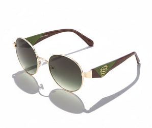 Enni Marco 🇮🇹 ( Made in Italy ) Round Women's Sunglasses (UV400) - نضاره دوت كوم | رقم 1 للنظارات الأصليه في مصر