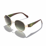 Enni Marco 🇮🇹 ( Made in Italy ) Round Women's Sunglasses (UV400) - نضاره دوت كوم | رقم 1 للنظارات الأصليه في مصر