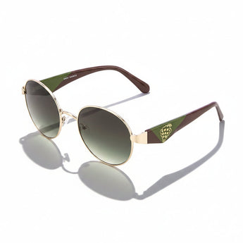 Enni Marco 🇮🇹 ( Made in Italy ) Round Women's Sunglasses (UV400) - نضاره دوت كوم | رقم 1 للنظارات الأصليه في مصر