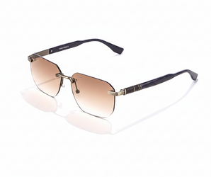 Enni Marco 🇮🇹 ( Made in Italy ) Square Men's Sunglasses (UV400) - نضاره دوت كوم | رقم 1 للنظارات الأصليه في مصر
