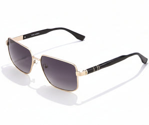 Enni Marco 🇮🇹 ( Made in Italy ) Square Men's Sunglasses (UV400) - نضاره دوت كوم | رقم 1 للنظارات الأصليه في مصر