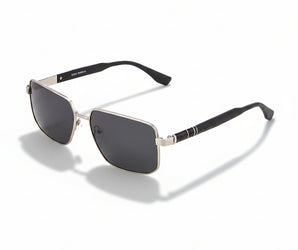 Enni Marco 🇮🇹 ( Made in Italy ) Square Men's Sunglasses (UV400) - نضاره دوت كوم | رقم 1 للنظارات الأصليه في مصر