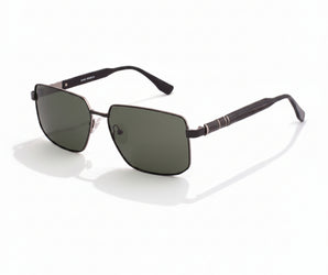 Enni Marco 🇮🇹 ( Made in Italy ) Square Men's Sunglasses (UV400) - نضاره دوت كوم | رقم 1 للنظارات الأصليه في مصر