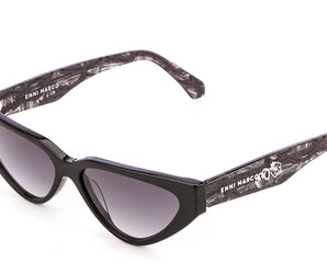 Enni Marco 🇮🇹 Cat Eye ( Made in Italy ) Women Sunglasses (UV)