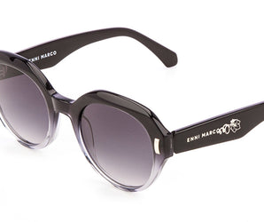 Enni Marco 🇮🇹 ( Made in Italy ) Round Women's Sunglasses(UV) - نضاره دوت كوم | رقم 1 للنظارات الأصليه في مصر