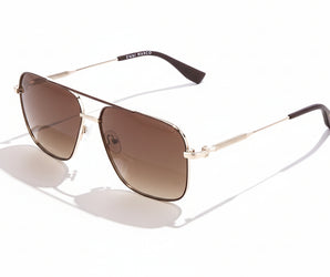 Enni Marco 🇮🇹 ( Made in Italy ) Aviator Men Sunglasses(UV) - نضاره دوت كوم | رقم 1 للنظارات الأصليه في مصر