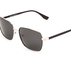 Enni Marco 🇮🇹 ( Made in Italy ) Square Men Sunglasses(UV)