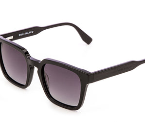 Enni Marco 🇮🇹 ( Made in Italy ) Square Men Sunglasses(UV)