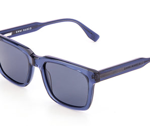 Enni Marco 🇮🇹 ( Made in Italy ) Square Men Sunglasses(UV)