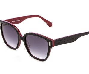 Enni Marco 🇮🇹 ( Made in Italy ) Square Women's Sunglasses (UV400) - نضاره دوت كوم | رقم 1 للنظارات الأصليه في مصر