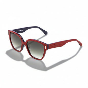 Enni Marco 🇮🇹 ( Made in Italy ) Square Women's Sunglasses (UV400) - نضاره دوت كوم | رقم 1 للنظارات الأصليه في مصر